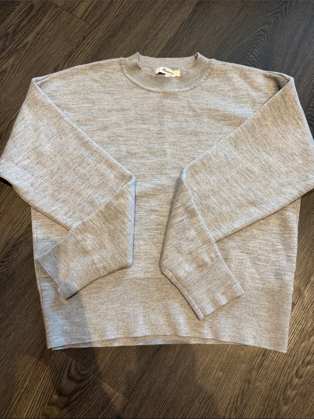 Madewell wool/silk sweater